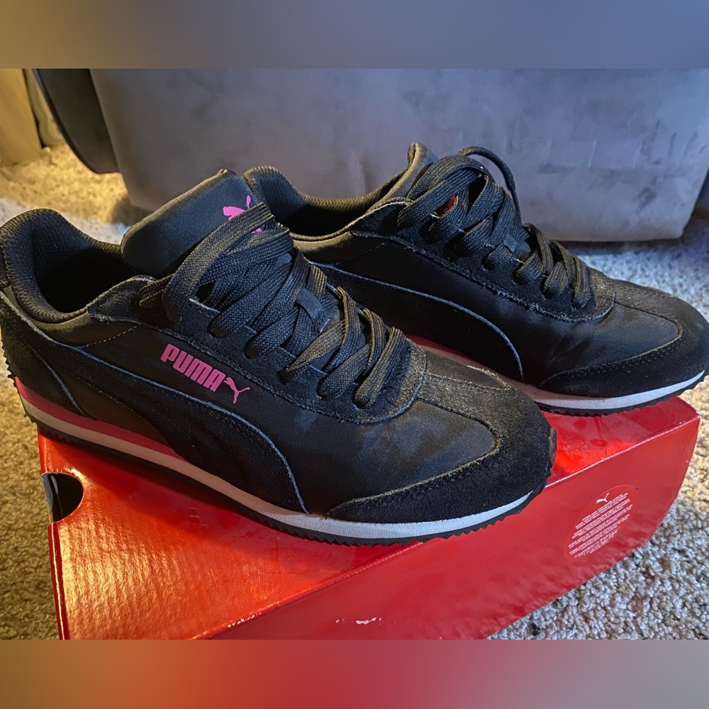 Women’s Puma Rio Speed Sneakers, Black, 8